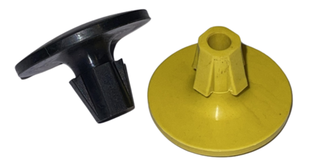 Bouchons pour marches d&#039;escaliers &Oslash;38mm pour trou &oslash;10-12mm