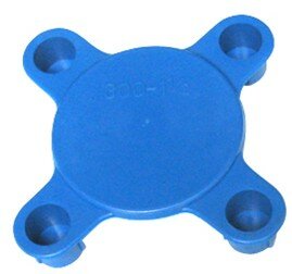 Protection bride 4 trous ProRex FPSH | 12&quot; - 150lbs bleu