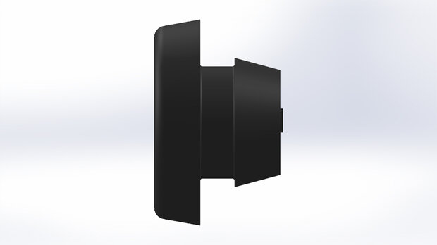 Bouchons pour marches d'escaliers Ø18mm pour trou perforé ø9-10mm Noir