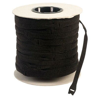 VELCT15020-750BULK - Velcro One Wrap® 150x20mm Noir - rouleau de 750pcs