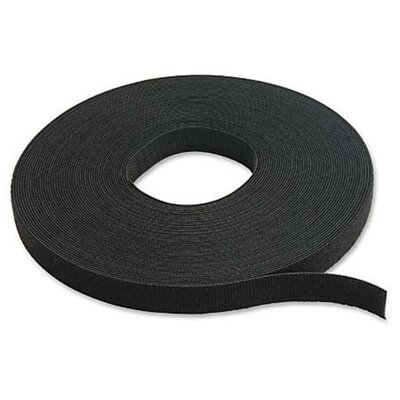 VELAD30H-25M - VELCRO®  30mm Noir Couche adhésive "HOOK" rouleau de 25M