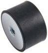 AMORTISSEUR DE VIBRATION TYPE C D30 H25 M8