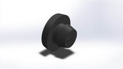 Bouchons pour marches d'escaliers Ø18mm pour trou perforé ø9-10mm Noir