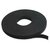 VELAD20L-25M - VELCRO®  20mm Noir Couche adhésive "LOOP" rouleau de 25M