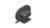 Bouchons pour marches d'escaliers Oblong 34x25mm pour trou ovale 18x10mm Noir