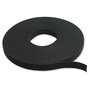 VELAD16H-25M - VELCRO®  16mm Noir Couche adhésive "HOOK" rouleau de 25M