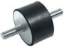 AMORTISSEUR DE VIBRATION TYPE A D25 H25 2X M6X18_